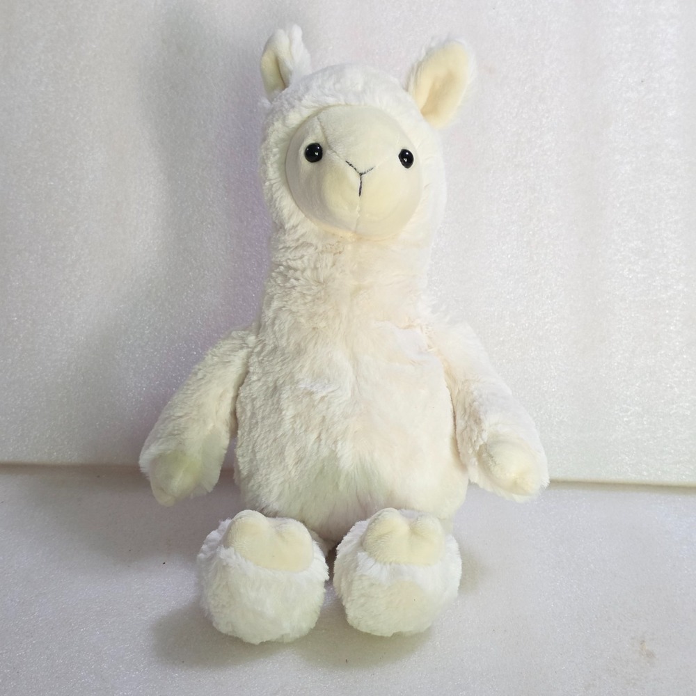 Gund Lionel the Llama #6052113 White Plush Animal Toy Lovey 14"